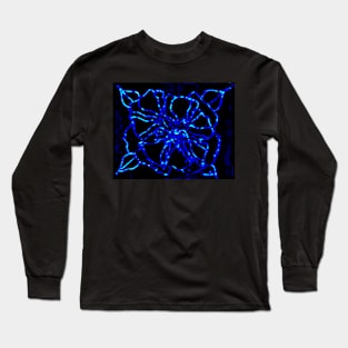 BLUE GLASS ROSE Long Sleeve T-Shirt